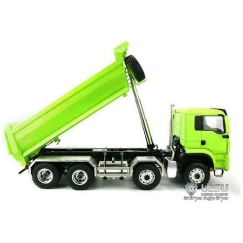 LESU 1/14 8*8 Hydraulic Dumper Truck Radio ESC RC MAN Tipper Model THZH0199-SMT4
