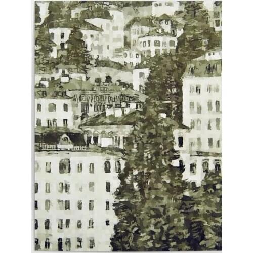 Modular Pictures Home Decor Wall Gustav Klimt Art Modern Badgastein Canvas Landscape Prints Painting Poster For Bedroom No Frame