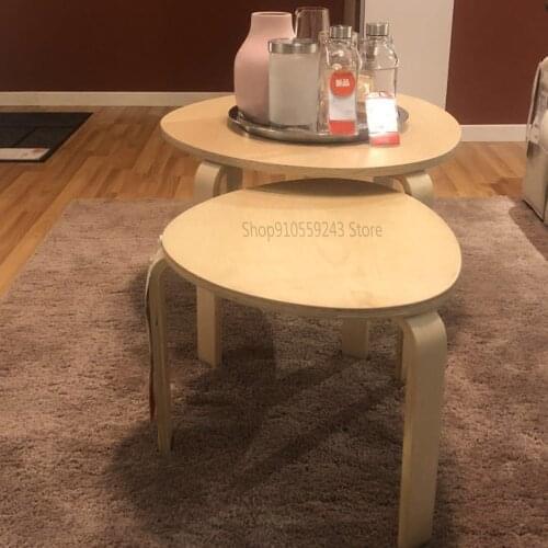 Several Sets Of Tables And Side Tables, Modern And Simple Small Apartment Japanese Style
