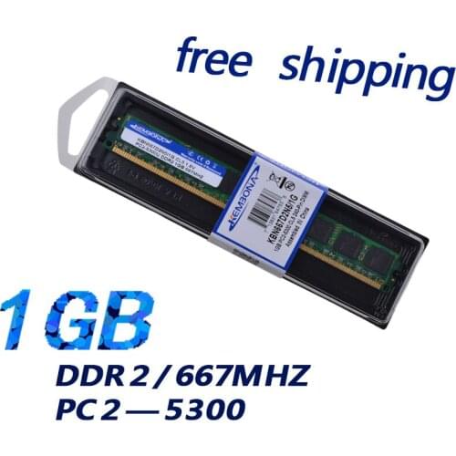 KEMBONA in stock free fast delivery 64mb*8 1gb bulk ddr2 1g ram memory for desktop