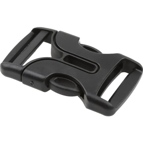 Outdoor Multi-funtional Plastic 25mm Molle Webbing Belt Packbag Strap Side Quick Release Buckles Pack of 5