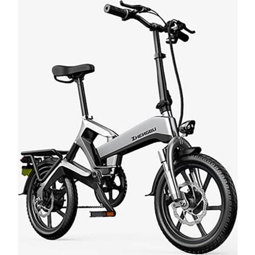 Folding Electric Bicycle Ultra Light Lithium Battery Mmagnesium Alloy Graphene Front and rear Lightning Fast Charge disc brakes