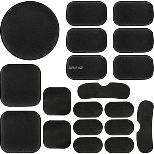 Universal Airsoft Helmet Pads, Helmet Replacement Foam Padding Kits Set for Fast / Mich / ACH / USMC / PASGT Helmet