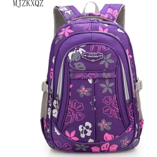 MJZKXQZ Big Capacity Children School Bags For Teenagers Girls Backpack Waterproof Durable And Breathable School Backpack Mochila