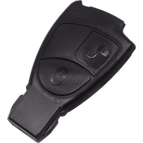 XRSHKEY 2 Buttons Car Key Replacement For MB C B E Class W203 W211 W204 YU BN CLS CLK Remote Key Shell Case Cover