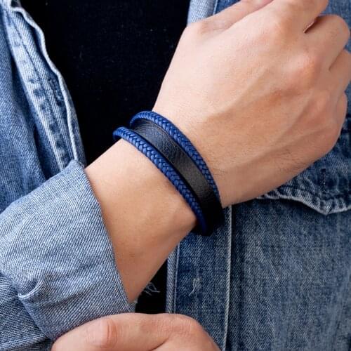 YAN MIN TRADE Gold Bracelets For Men