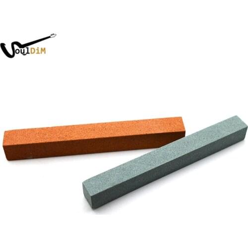 12pcs Guitar Sanding Grinding Stone Polished Beam for Bass Guitar Fretboard Bones Strings Tool Wholesale