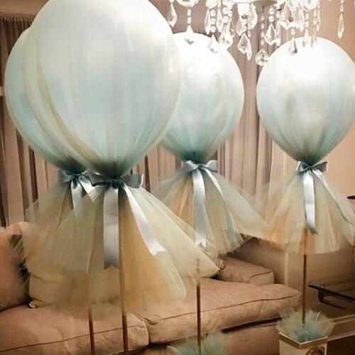 36inch Balloon Yarn covered Wedding decor Latex balloons Baby shower Birthday party decorations kids outdoor home Mariage decor