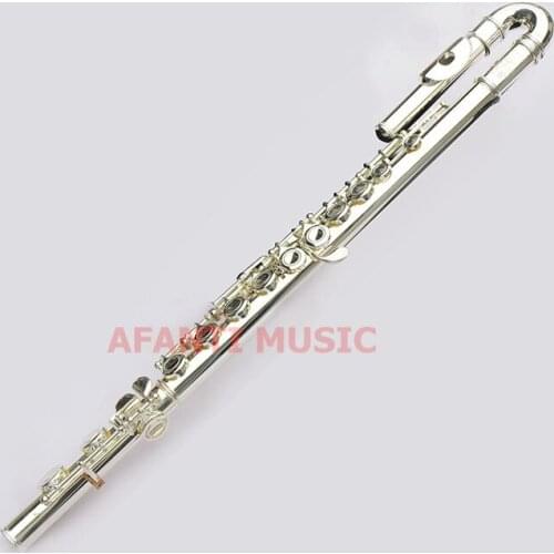 Afanti Music Tune C Cupronickel body Silver Plated 16 Open Hole Flute