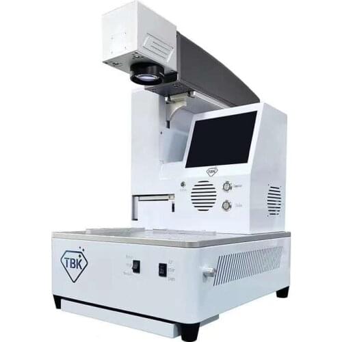 TBK auto Laser Engraving Machine Built-in Computer LCD Laser Repair Machine For IPhoneX XS Max 8 8+ Back Cover Marking Lettering