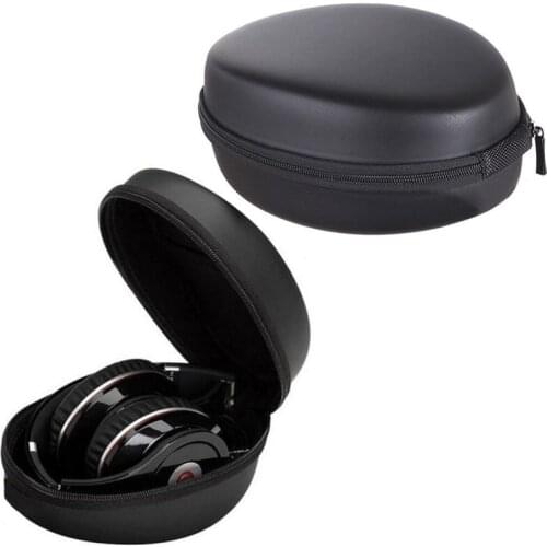 High Quality Earphone Accessories Zipper Box For SOLO Shockproof EVA Headphone Case Portable Storage Headset Bag Yw