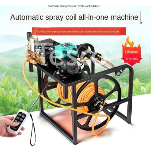 Electric sprayer, high-power pesticide machine, agricultural automatic pipe exhaust, three-wheel spraying