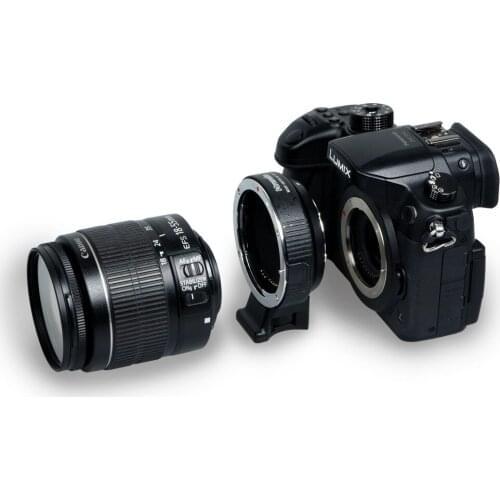 Commlite Electronic AF Lens mount adapter for Canon EOS EF/EF-S lens to M4/3 Camera Panasonic GH5 GH3 GH4 GX7, for Olympus
