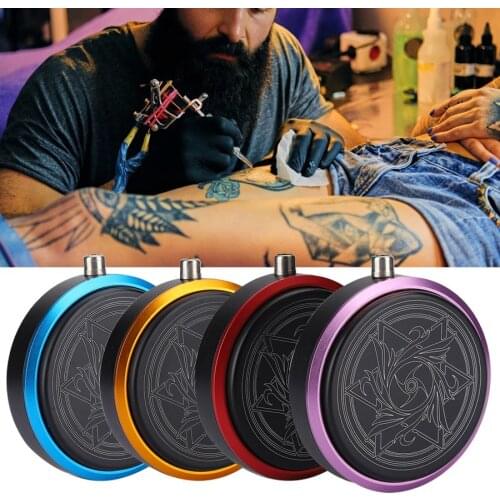 Microblading Tattoo Machine Foot Pedal Switches Round Shape 360 Degrees RCA Interface Tattoo Machine Foot Pedal Tattoo Accessory