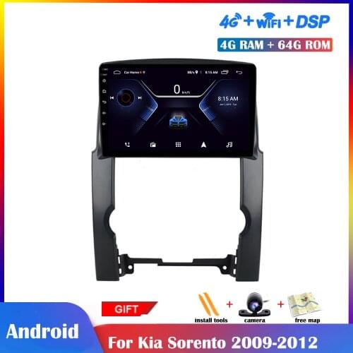 10.1 inch Android Multimedia Player For Kia Sorento 2009-2012 Car Radio Stereo GPS Navigation Wifi Bluetooth IPS DSP Car