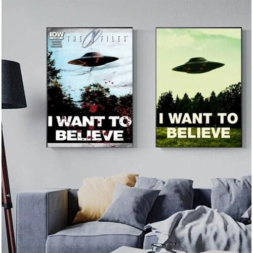 5D DIY Diamond Painting I Want To Believe X File TV Play Full Drill Cross Stitch Kits Rhinestone Mosaic Embroidery Home Decor