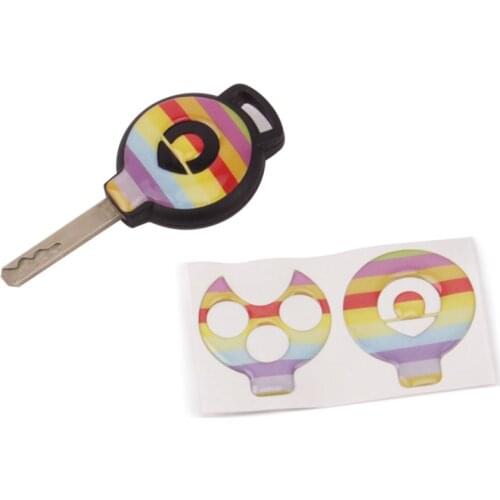 Car key decoration sticker For Mercedes-Benz 09-14 smart 451 Fortwo