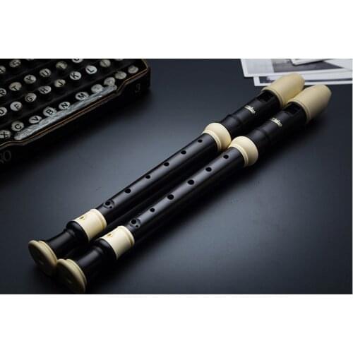 New Arriving Recorder ABS C Keys 8 holes German type clarinet Baroque clarionet with PU bag Oriolus mouth organ free shipping