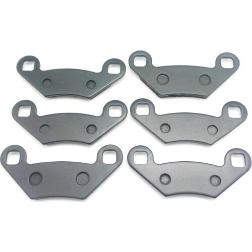 New 3 Sets Front Brake Pad Semi metallic LINHAI 260CC 300CC ATV Quad Brake Pads Parts