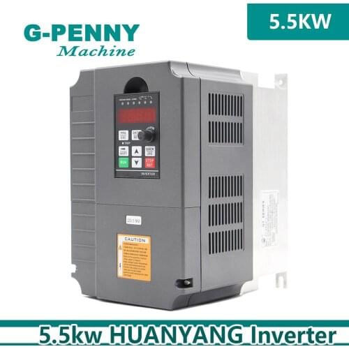 220v 5.5kw VFD Variable Frequency Drive VFD Inverter 3HP Input 3HP Output CNC spindle motor Driver spindle motor speed control