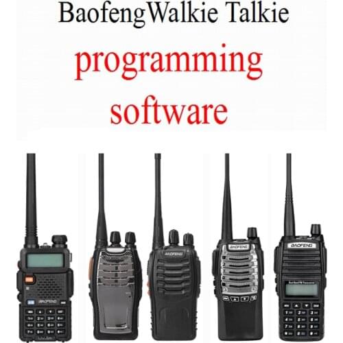 Baofeng Walkie Talkie Programming Software Two Way Radio Software One Model One Software For UV-5R BF-888S UV-8D UV-82 BF-A5 ETC