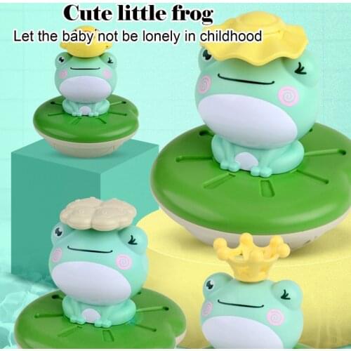 Hot Sale Baby Bathing Toy Kids Cute Frogs Water Spray Sprinkler Bathroom Sprinkling Fun Shower Swimming Water Toys Children Gift