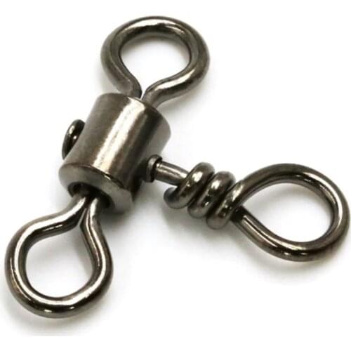 Fishing Swivels 3 Way Barrel Swivel Cross-Line Swivels Rolling Swivel Emerillones Pesca fishing accessories Fishing tackle