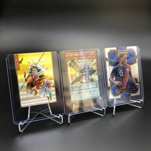 35pt 25/pack Top Loader 3X4" Board Game Cards Outer Protector Gaming Trading Card Holder Sleeves 35PT Rigid Plastic Toploader