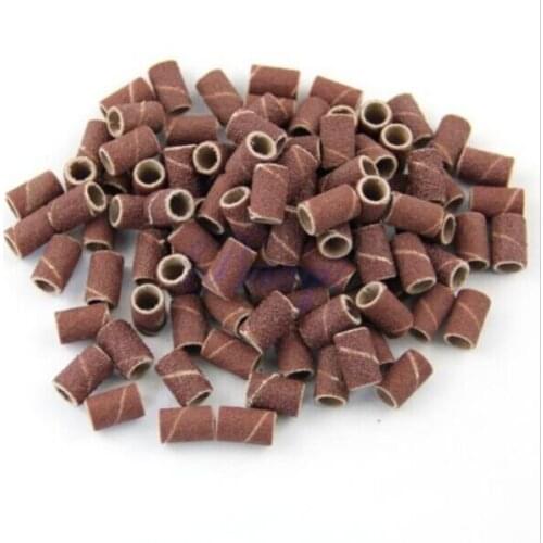 100pcs/set Sanding Band Machine Replacement Bits for Nail Art Pedicure Drill Tool #120