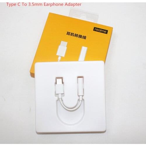Realme USB Type C to 3.5mm Earphone Jack AUX Audio Headphone Cable Adapter For Real me V15 X50 X50M X50T Q2 pro X7/X7 pro Mi 10
