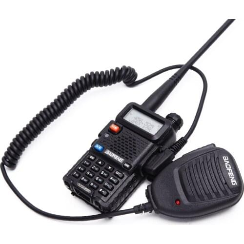 Baofeng radio Speaker PTT Microphone for Two Way Radio Walkie Talkie UV-5R UV-5RA UV-5RE BF-UVB2 BF-888S GT-3 Microphone Speaker