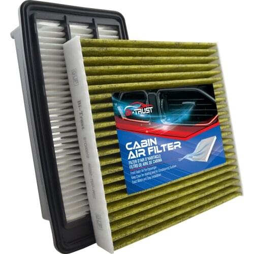 Bi-Trust Engine & Cabin Air Filter for Honda Civic 16-20 Honda CR-V 17-20 1.5L Turbo Only