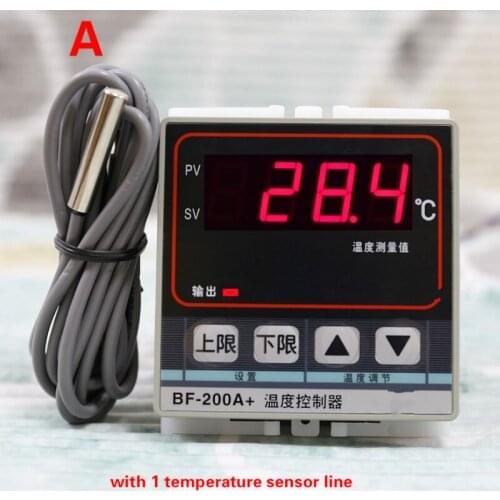 Digital Thermostat Temperature Controller Regulator Heating Cooling Control Instruments LED Display solar temperature controller