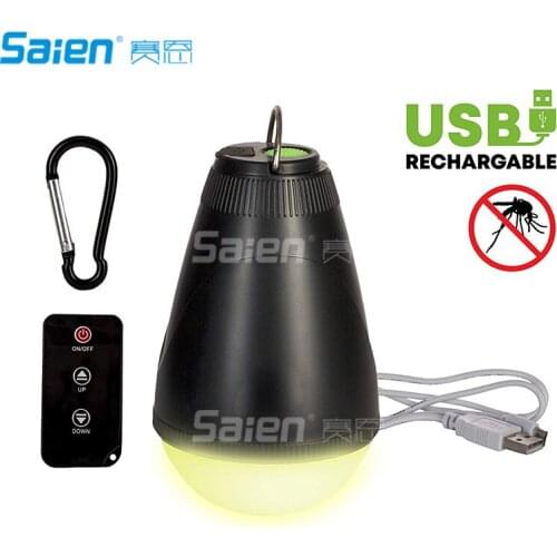 Camping Lights - Tent Light with Remote Control, USB Rechargeable Ultra Bright LED Lamp Waterproof Lighting for Tents, Camping