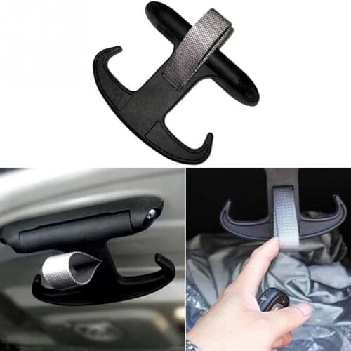 Car Auto Trunk Bag Hook Hanger Holder High Strength Plastic Hooks Bag Hook Black Car Trunk Portable Hook For Car Accessories