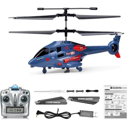 Alloy Remote Control Aircraft 4-way Model Helicopter Electric Constant Height Unmanned Helicopter Anti Falling Performance