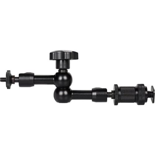 Top Deals 7-Inch Adjustable Magic Arm with 1/4-Inch Threaded Screw Compatible with Dslr Camera Stand, Led Light, Flash