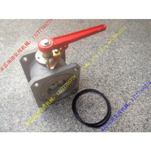 DN65/2.5 inch oil tank, aluminum alloy two-way ball valve, square ball valve, round ball valve, gas station, sprinkler parts