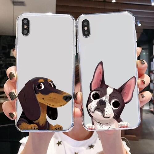 Cute French Bulldog Case For Xiaomi Redmi 9C NFC Note 10 9 8T 8 9S 10S 5 7 6 Mi 11i Note 10 T 11 Lite Pro Max Poco F3 M3 Cover