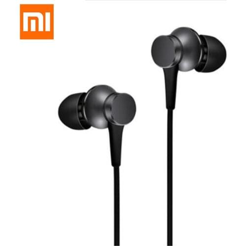 Original Xiaomi headset Mi Piston 3 In-Ear Fresh 3.5mm Wire Control Earphone 1.4m Music Stereo Mic for Huawei Xiaomi Smartphone