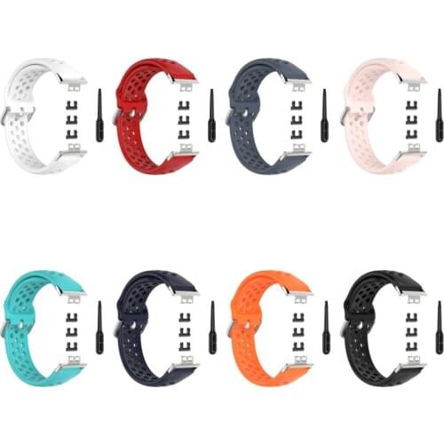 For Huawei Watch Fit Watchband Bracelet Strap Silicone Band For Huawei Watch Fit Smart Accessories Wristband Strap With Stainles