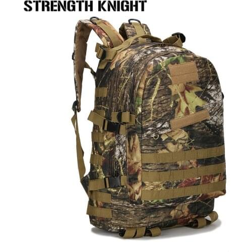 Mountaineering Bag 3D Military Backpack Nylon Waterproof Male Female Backpack Army Fans Camouflage Travel Bag X45