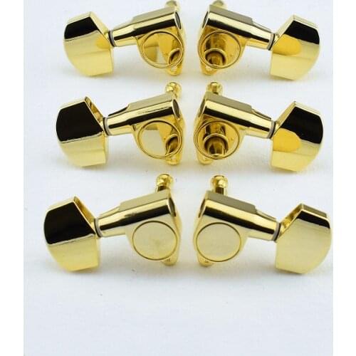 【Made in Taiwan 】Clearance Sale. 1 Set Guitar Machine Heads Tuners Gold made by PW
