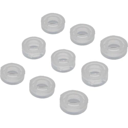 Silicone Ring Mold 9Pcs Resin Epoxy Mold, Ring Pendant Casting Circle Mould For Diy Jewelry & Craft Making (3 Types, 16Mm/17Mm/1