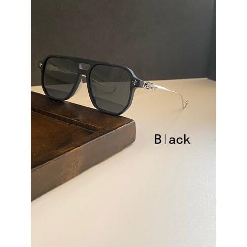 New Face Sunglasses Frosted Acetic Acid Plate Cool Trend Design Punk Retro Pattern Mens Sun Shading And UV Protection