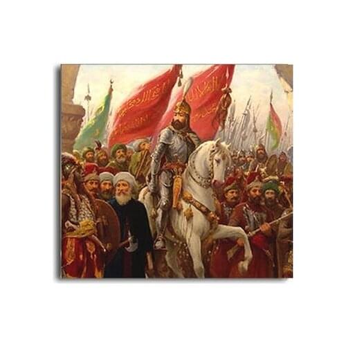 İstanbul'un Conquest Table 60*80 cm sultan Anadalu Turkey Dubai Arabic Malaysian Indian Turkish religious Hurrem ottoman