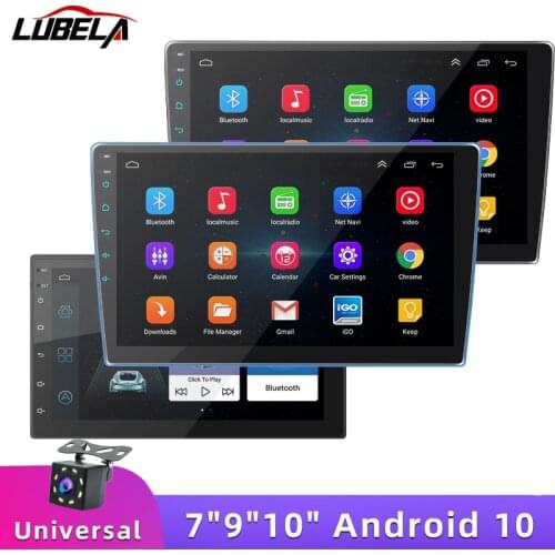 LUBELA- 2 Din Android Universal Car Radio GPS Navigation Multimedia Player Video Wifi For Volkswagen Nissan Hyundai Kia Toyota