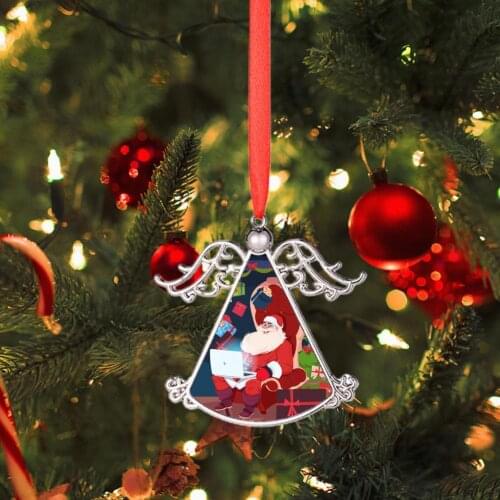 High Quality Car Pendant Nice-looking Creative Portable Angel Shape Pendant Christmas Tree Hanging Ornament for Home