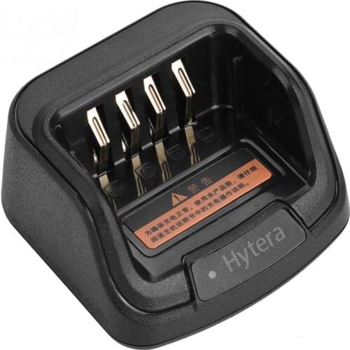 Lightweight & Portable CH10A07 Radio Battery Charging Dock Base For Hytera HYT Walkie Talkie Battery Charger 12V DC 1A 850mAh