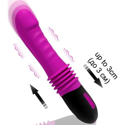 10 frequency G-Spot Stretching Dildo Vibrator Realistic Flexible Penis Anal Vibrator Vaginal Clit Stimulation sex Toys for women